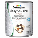 ЛАК ЛАЗУРЕН САТЕН КЕСТЕН 0.650 МЕГАХИМ  - 6,6001 лв. за бр.